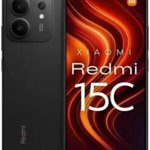 Smartphone Xiaomi Redmi 15C 256GB 8GB RAM – Midnight Black