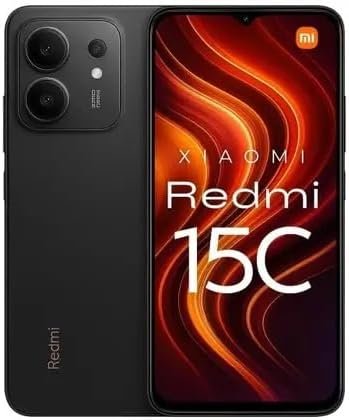 Smartphone Xiaomi Redmi 15C 256GB 8GB RAM – Midnight Black