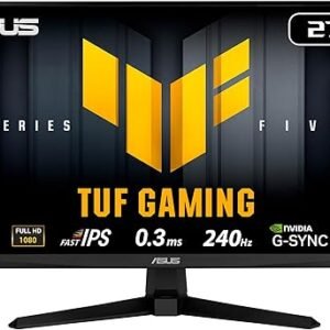ASUS TUF Gaming VG27AQM5A: Velocidade Extrema e Inteligência Artificial no seu Setup