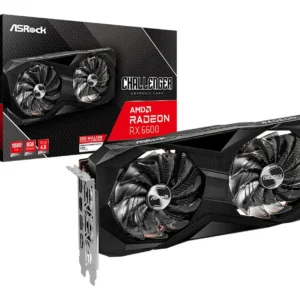 Placa de Vídeo AMD ASRock Challenger Radeon RX 6600 8GB GDDR6